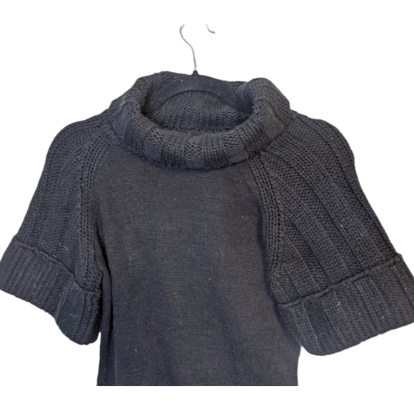 Express Black Knit Sweater Turtleneck Top S 🖤 - Picture 4 of 4